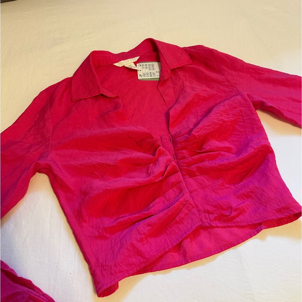 Cropped blouse